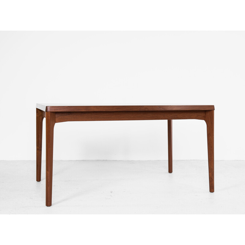 Vintage extensible dining table by Henning Kjaernulf for Vejle, Denmark 1960