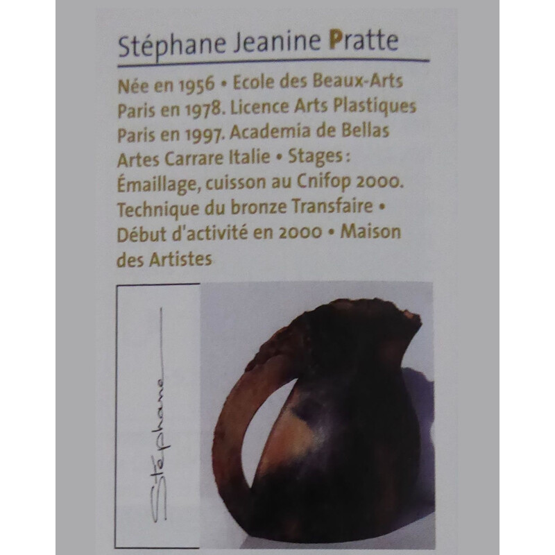 Sculpture vintage de Stéphane Pratte