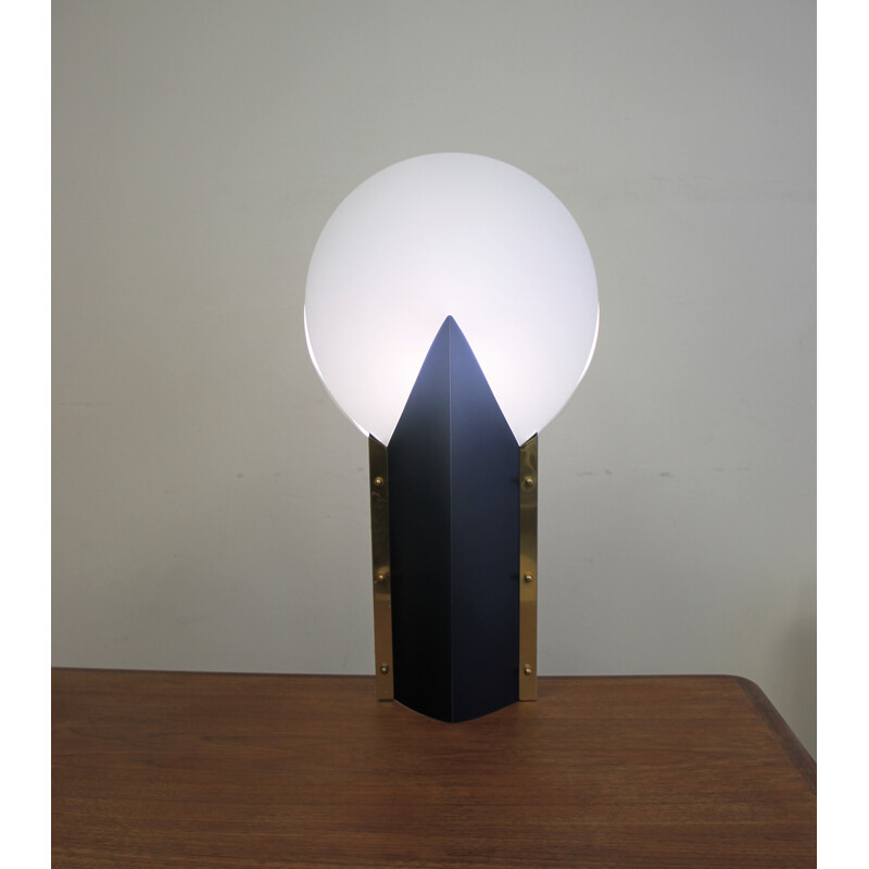 Lampada vintage 'Moon' di Samuel Parker 1980