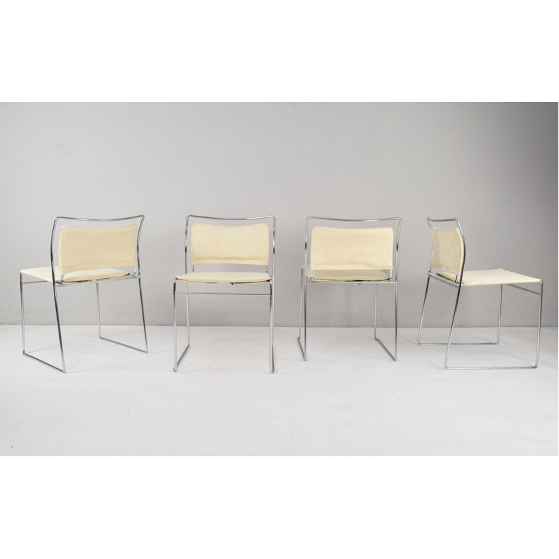 Set of 4 vintage chairs, Kazuhide Takahama by MYC Gavina, Spain