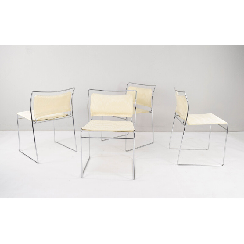 Set of 4 vintage chairs, Kazuhide Takahama by MYC Gavina, Spain