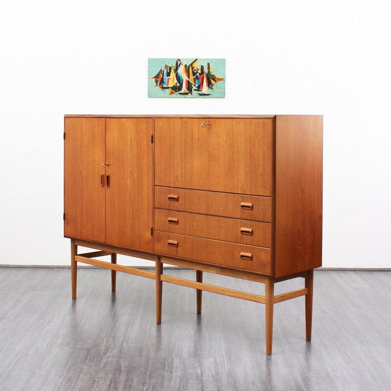 Scandinavian teak sideboard - 60