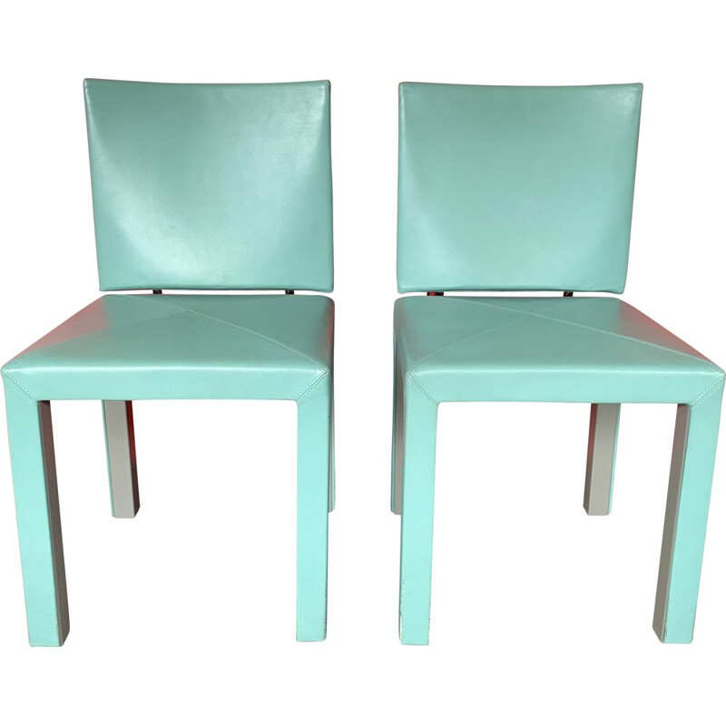 Paar vintage Arcara stoelen van Paolo Piva en B