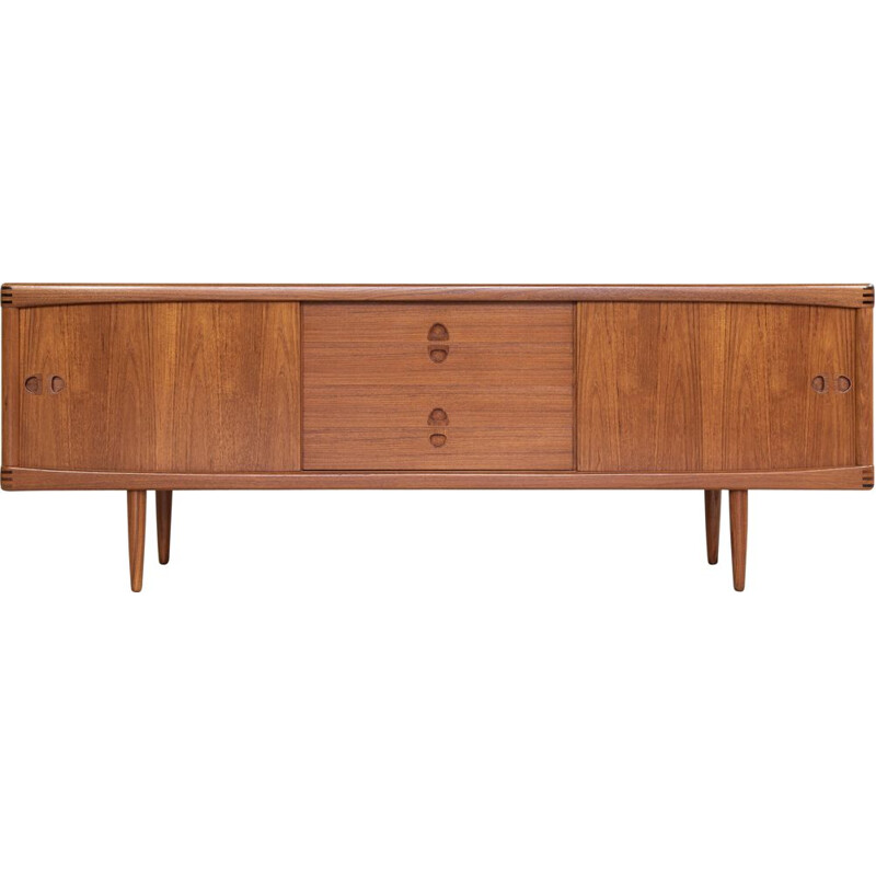 Midcentury sideboard in teak by HW Klein for Bramin Danish 1960s