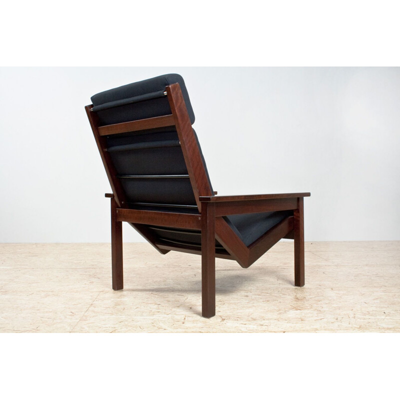 Vintage Lotus Armchair in teak by Rob Parry Dutch 1960s