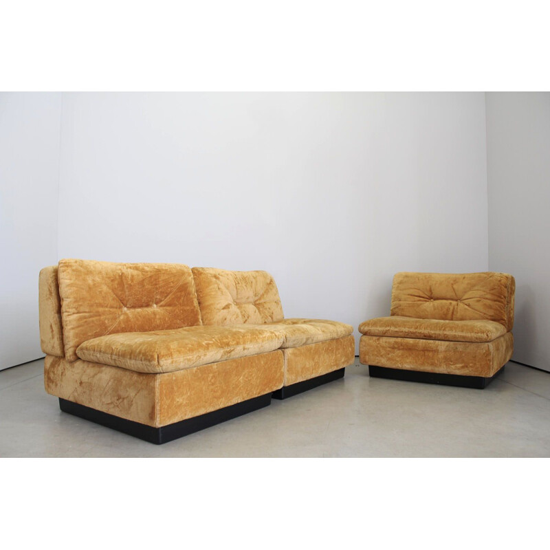 Vintage Lounge sofa from Saporiti, Italy 1970s