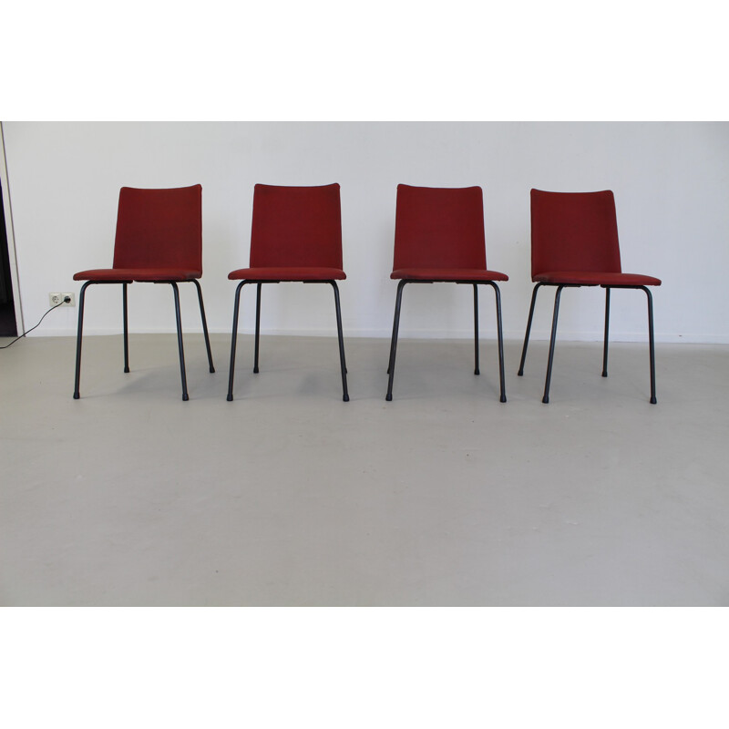 Mid-century set of 4 dining chairs, Hein SALOMONSEN - 1960s