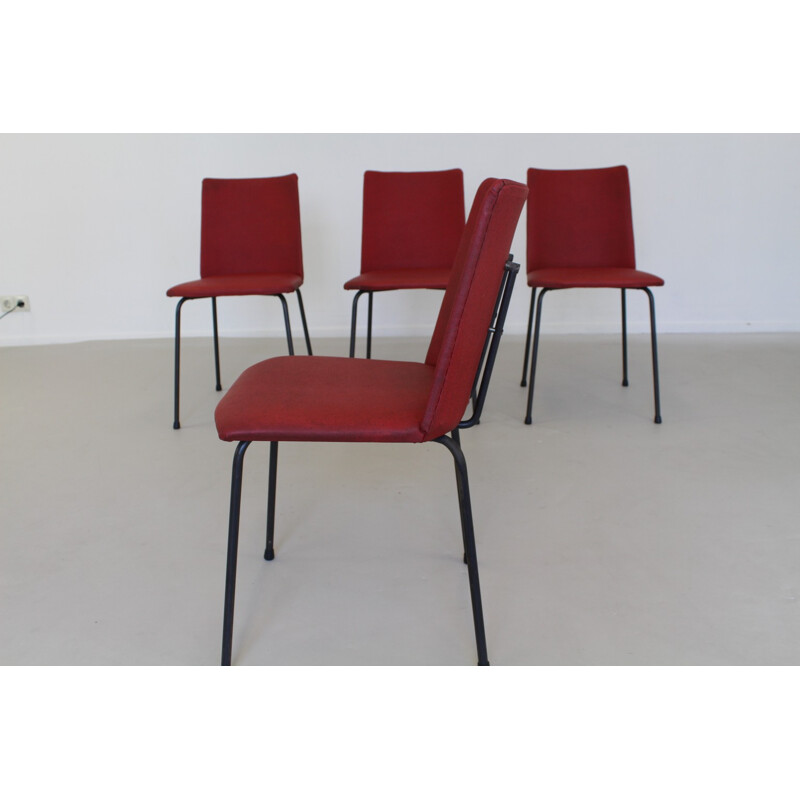 Mid-century set of 4 dining chairs, Hein SALOMONSEN - 1960s