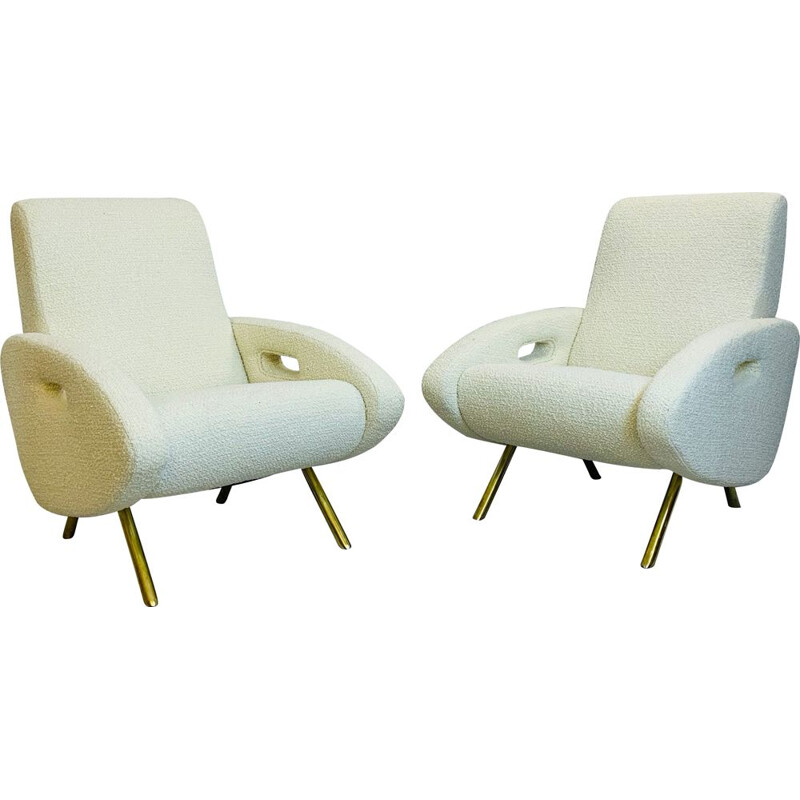 Pair of vintage armchairs, Italy