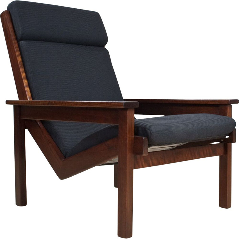 Vintage Lotus Armchair in teak by Rob Parry Dutch 1960s