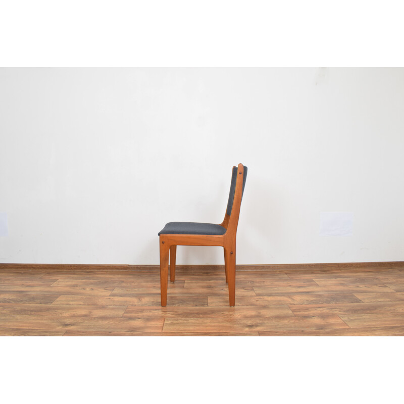 Set of 4 Mid-Dentury Teak Dininng Chairs by Johannes Andersen Danish 1960s