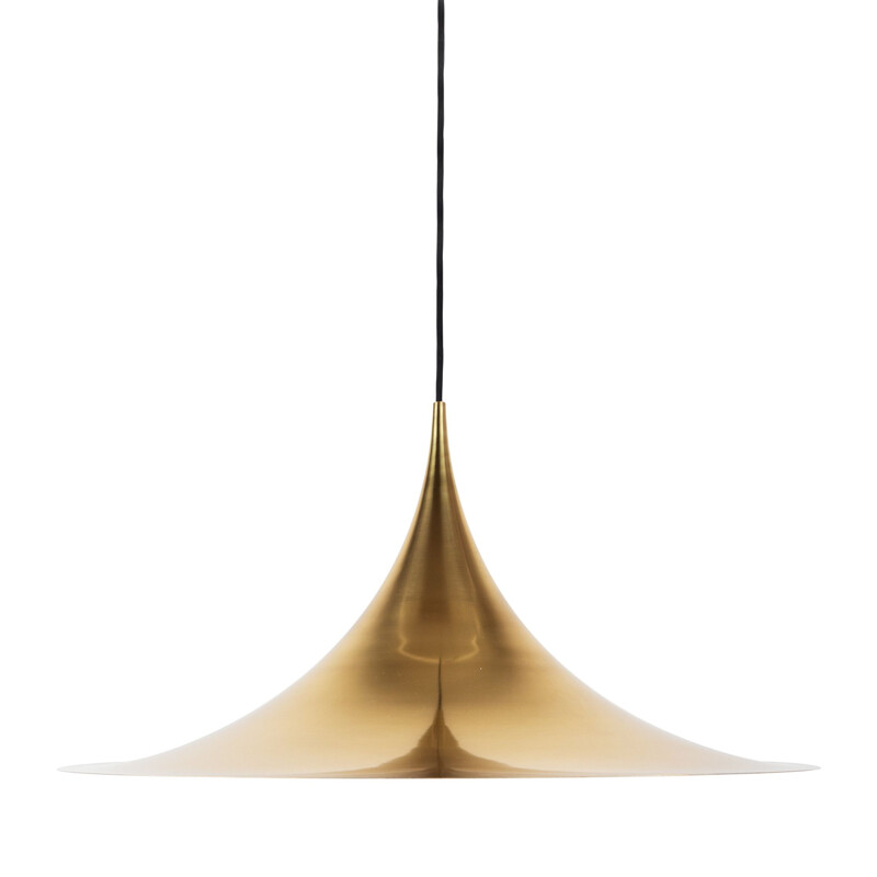 Vintage pendant lamp Semi by Bonderup&Thorup, Gubi Danish 1960