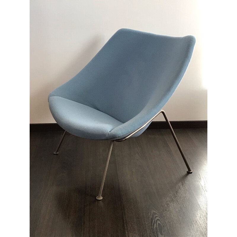 Vintage Sessel oyster design pierre Paulin 1970