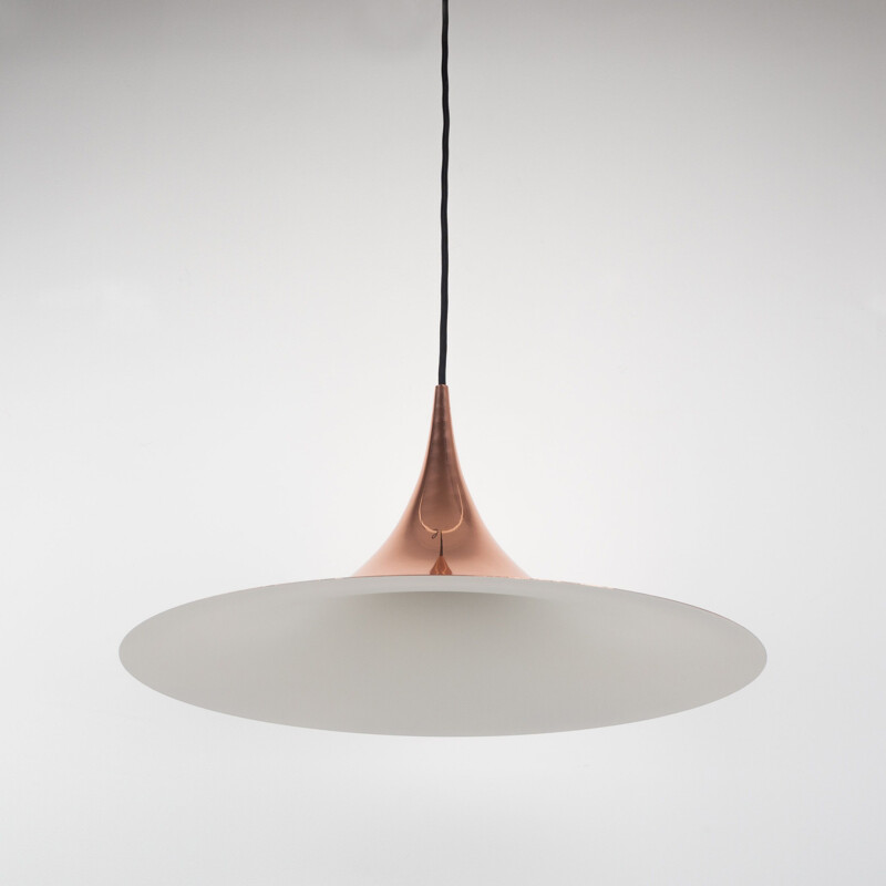 Vintage pendant lamp Semi by Bonderup&Thorup, Gubi Danish 1968