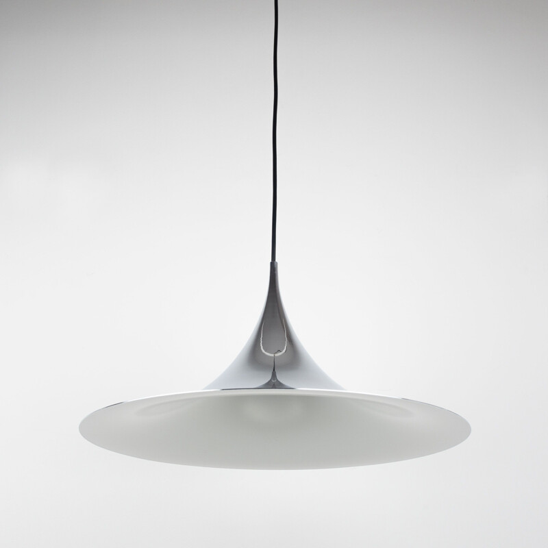 Vintage pendant lamp Semi by Bonderup&Thorup, Fog og Morup, Danish 1968