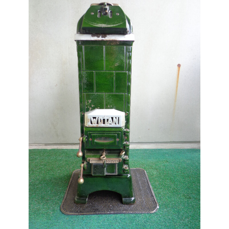 Vintage earthenware stove