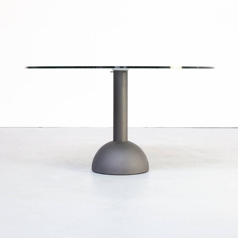 Vintage Massimo and Lella Vignelli 'Calice' dining table for Poltrona Frau 1980s