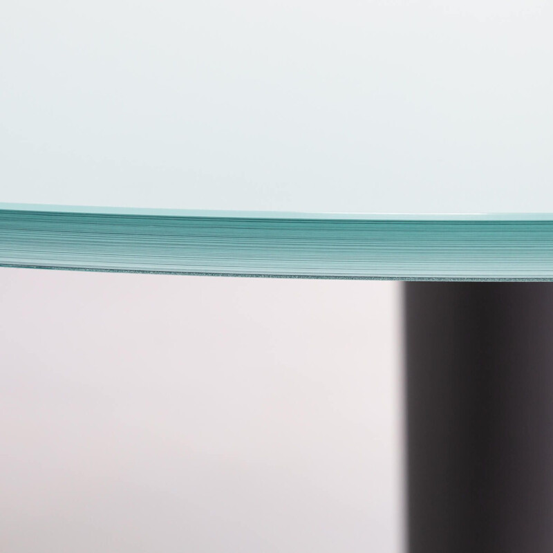 Vintage Massimo and Lella Vignelli 'Calice' dining table for Poltrona Frau 1980s