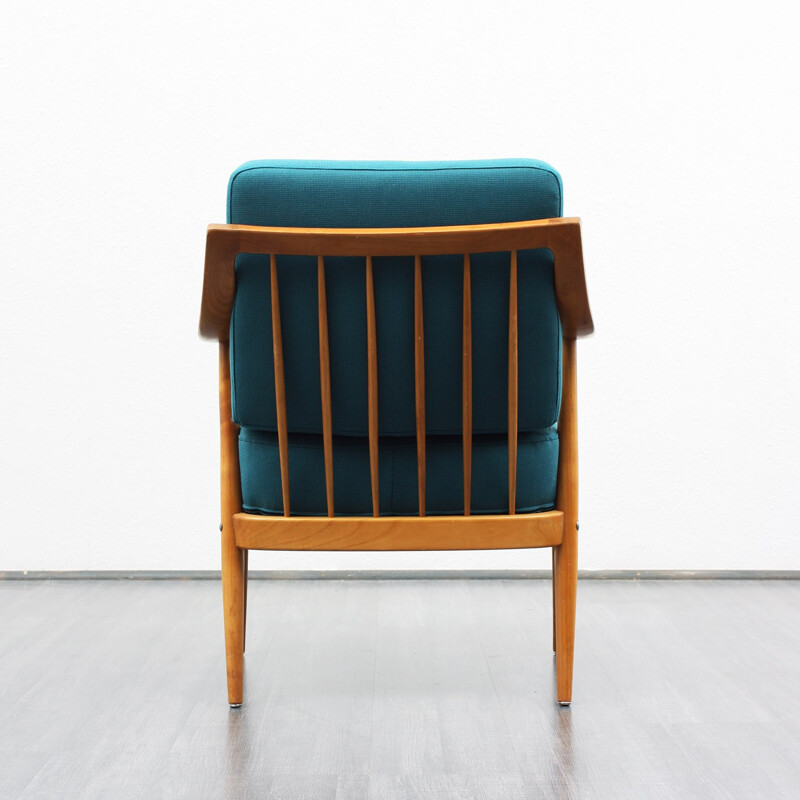 Armchair turquoise vintage - 50s