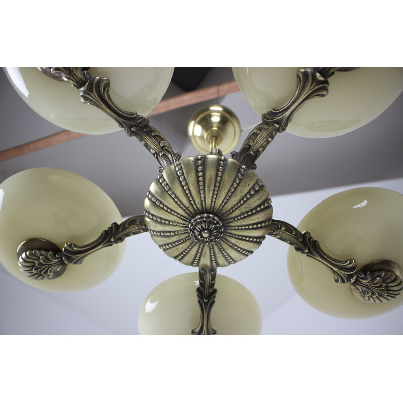 Vintage Art Nouveau Chandelier Austria 1910s