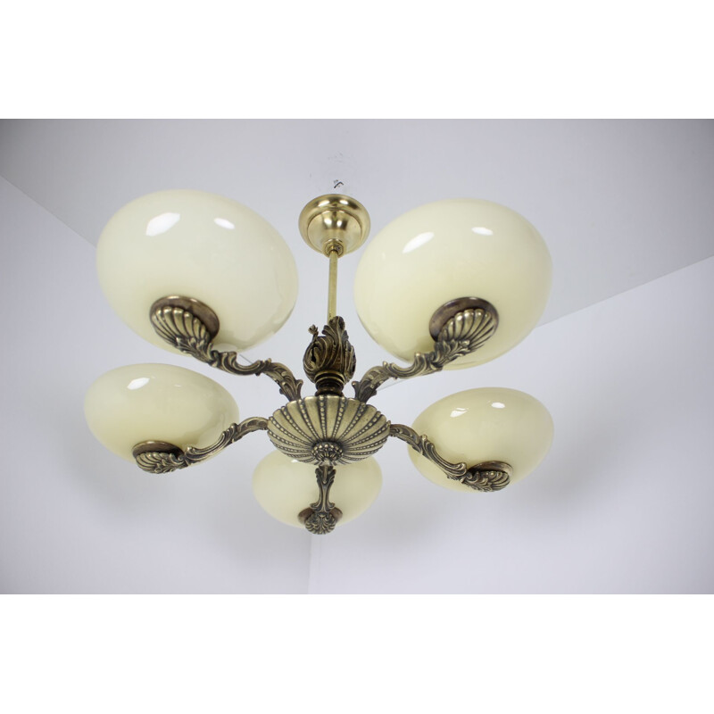 Vintage Art Nouveau Chandelier Austria 1910s