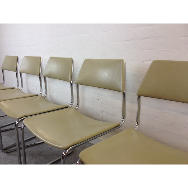 Set of 5 Mauser dining chairs - 1950s