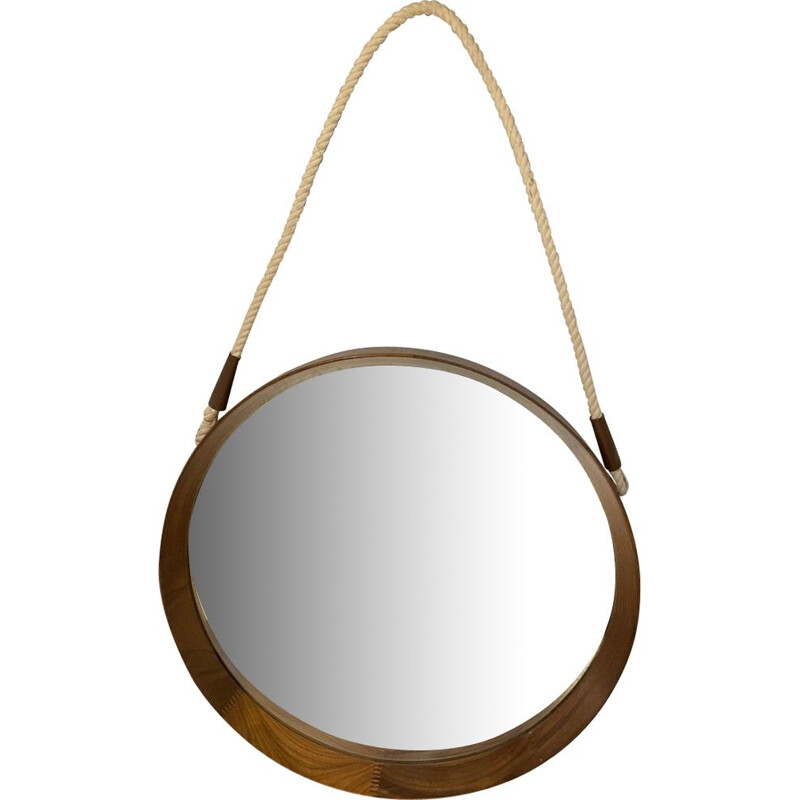 Vintage circular mirror Uno and Osten Kristiansson 1960