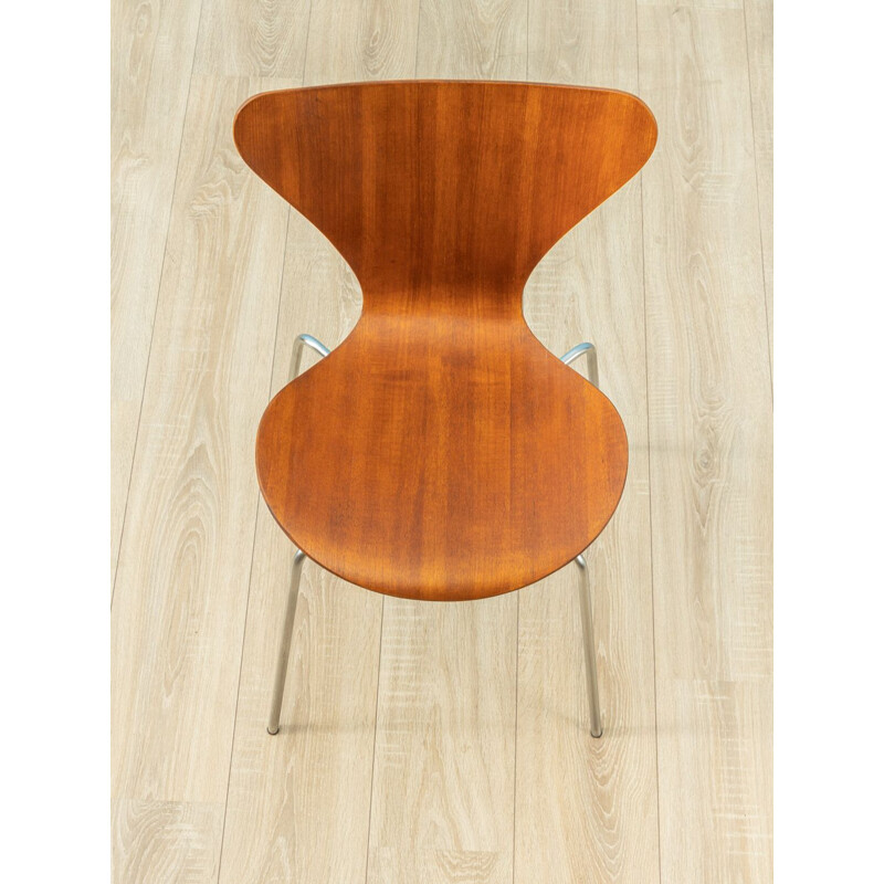 Chaise vintage modèle 3107,Arne Jacobsen 1960