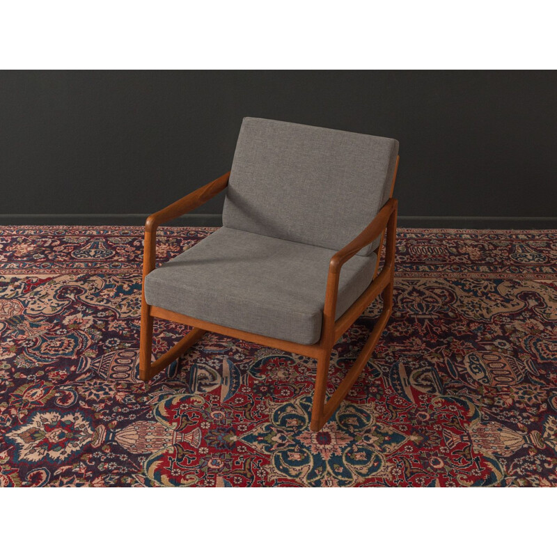 Vintage Rocking Chair,Ole Wanscher 1960s