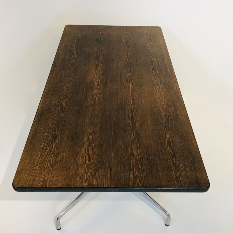 Vintage table by Charles & Ray Eames for Herman Miller in wood, USA 1970