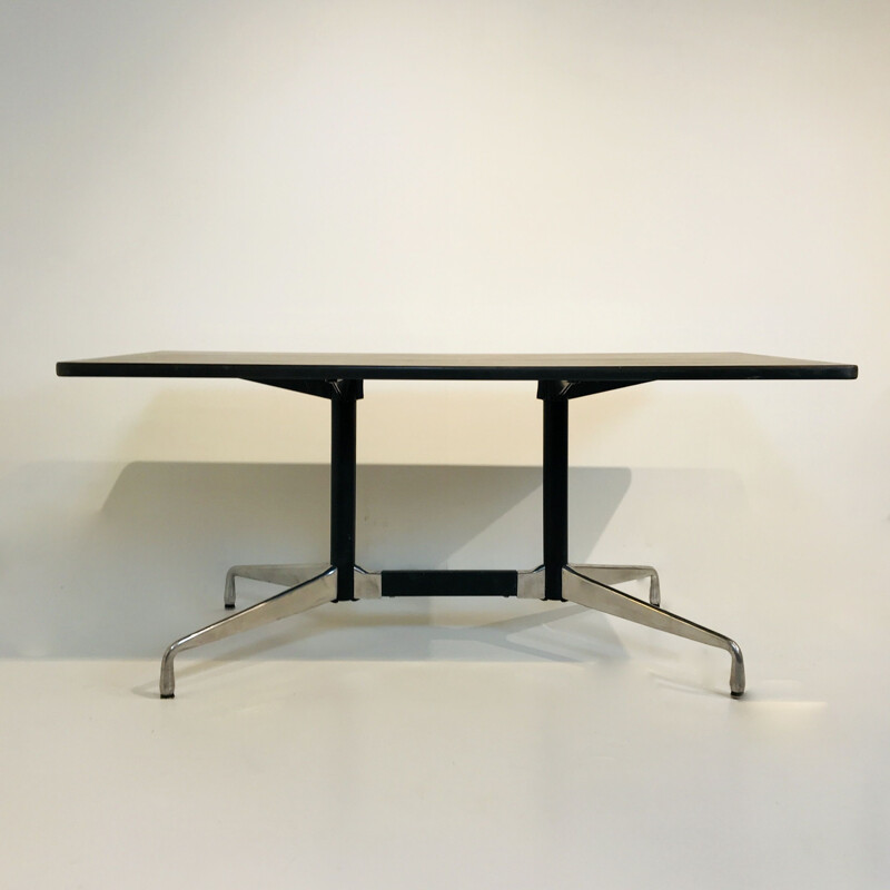 Vintage table by Charles & Ray Eames for Herman Miller in wood, USA 1970