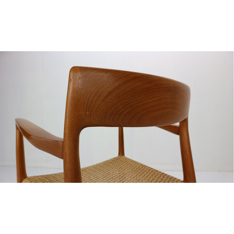 Paire de fauteuils vintage par Niels Otto Møller, Scandinave 1959