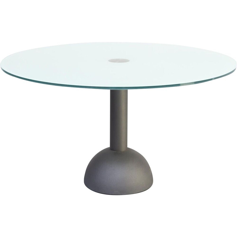 Vintage Massimo and Lella Vignelli 'Calice' dining table for Poltrona Frau 1980s