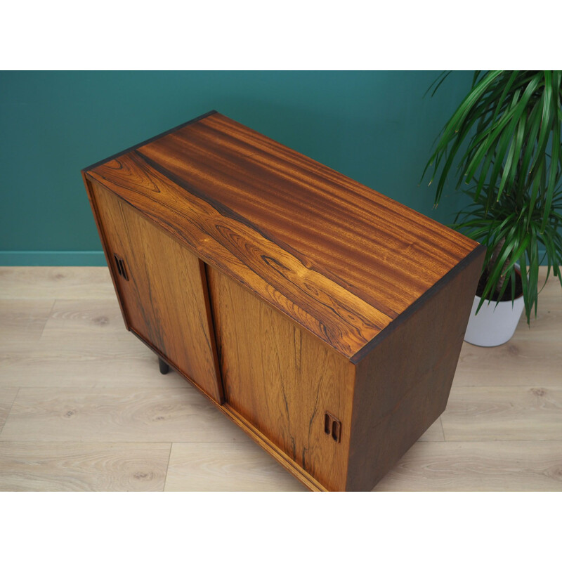 Vintage rosewood highboard, Emil Clausen, Danish 1970