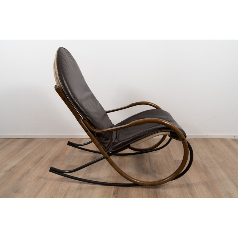 Rocking chair vintage Nonna by Paul Tuttle, Switzerland 1972