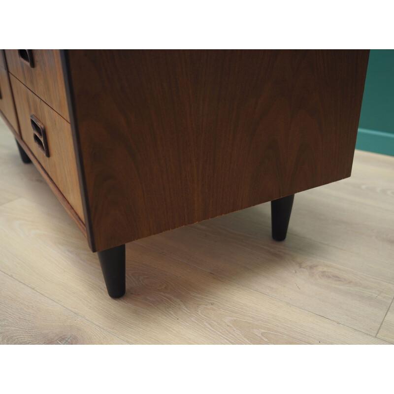 Vintage rosewood chest of drawers, Emil Clausen, Danish 1970