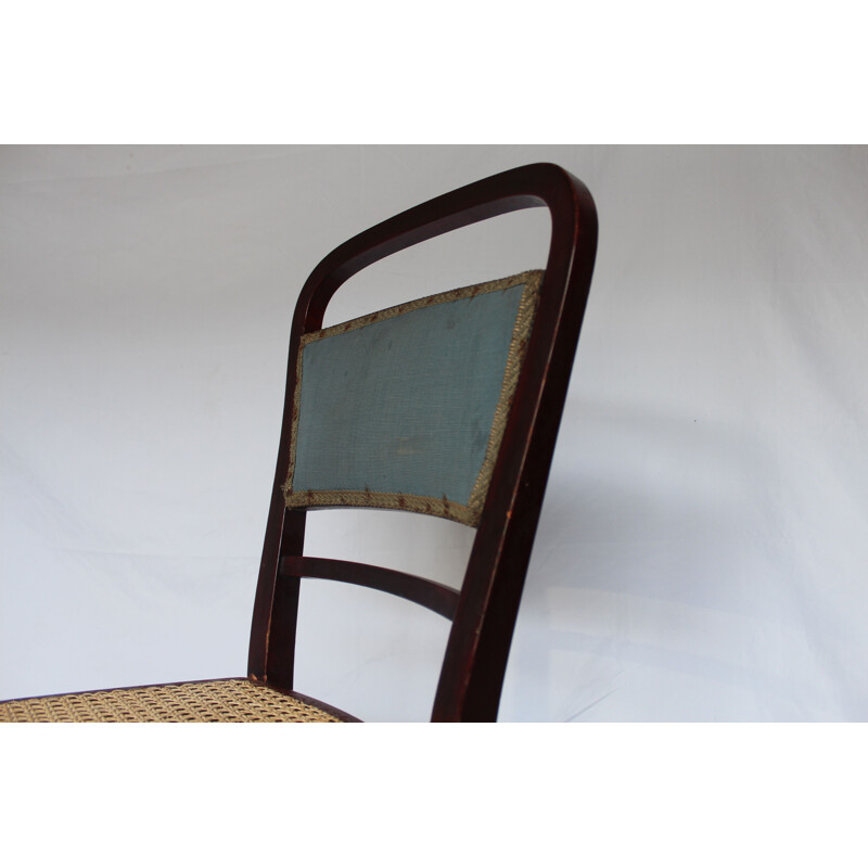 Paire de chaises vintage en rotin, Thonet  1920