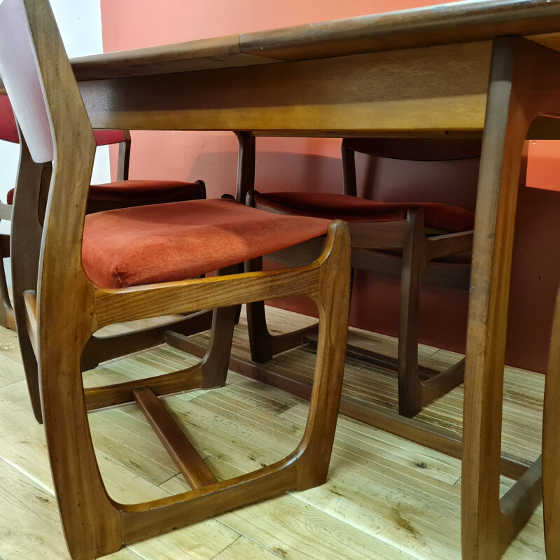 Vintage Portwood teak dining room 1960