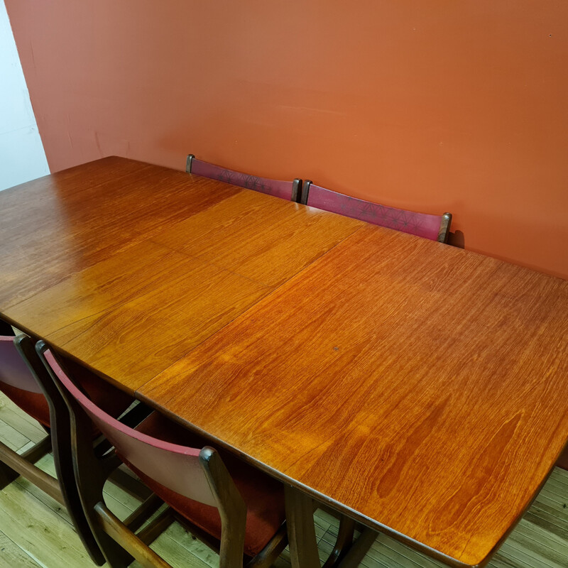 Vintage Portwood teak dining room 1960