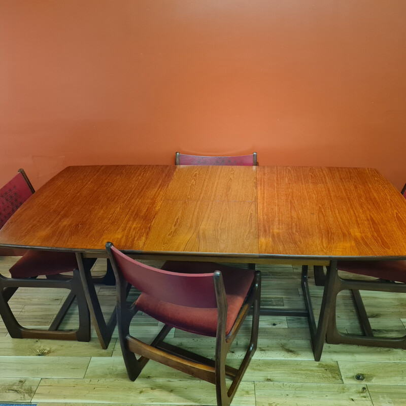 Vintage Portwood teak dining room 1960
