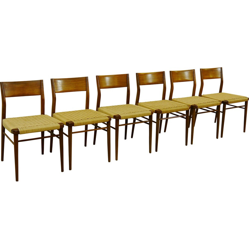 Suite de 6 chaises à repas Wilkhahn, Georg LEOWALD - 1960