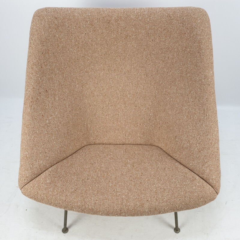 Vintage Oyster Chair with ottoman by Pierre Paulin for Artifort, 1965