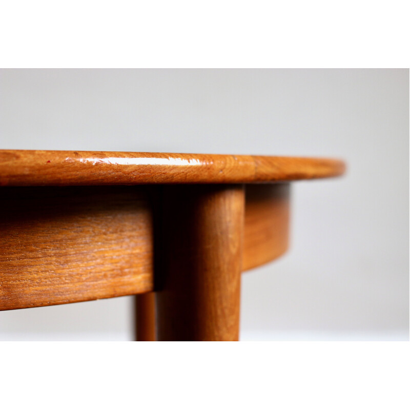 Vintage teak table Johannes Andersen, scandinavian 1960