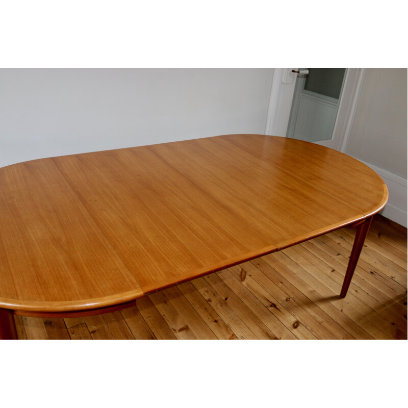 Vintage teak table Johannes Andersen, scandinavian 1960