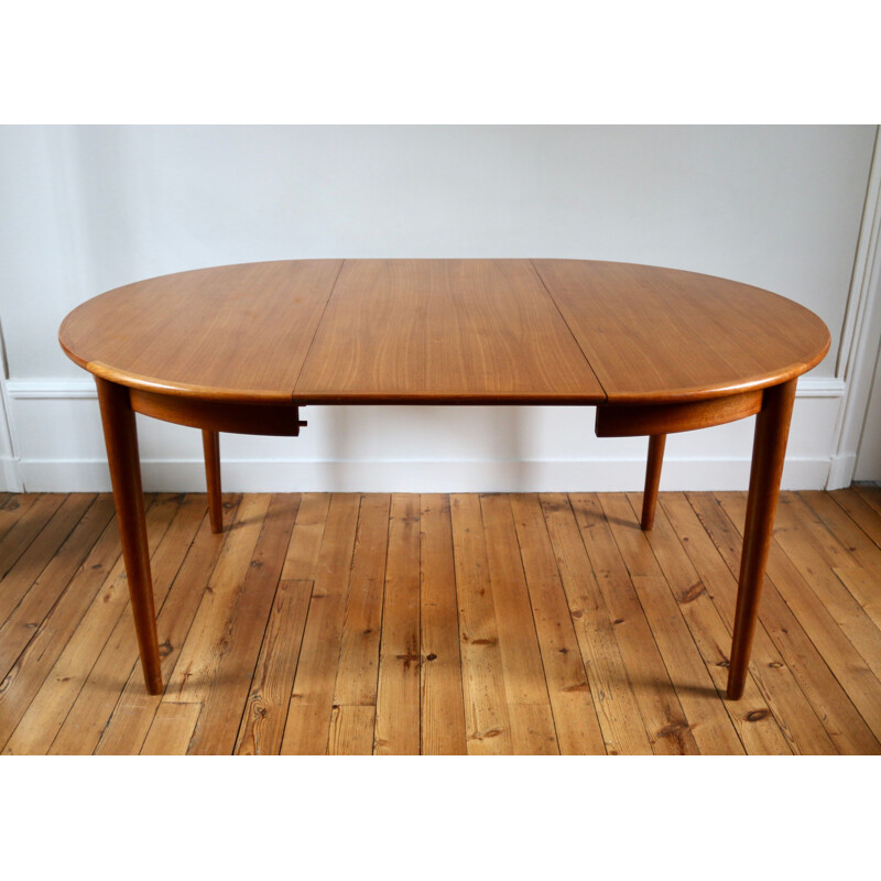 Vintage teak table Johannes Andersen, scandinavian 1960