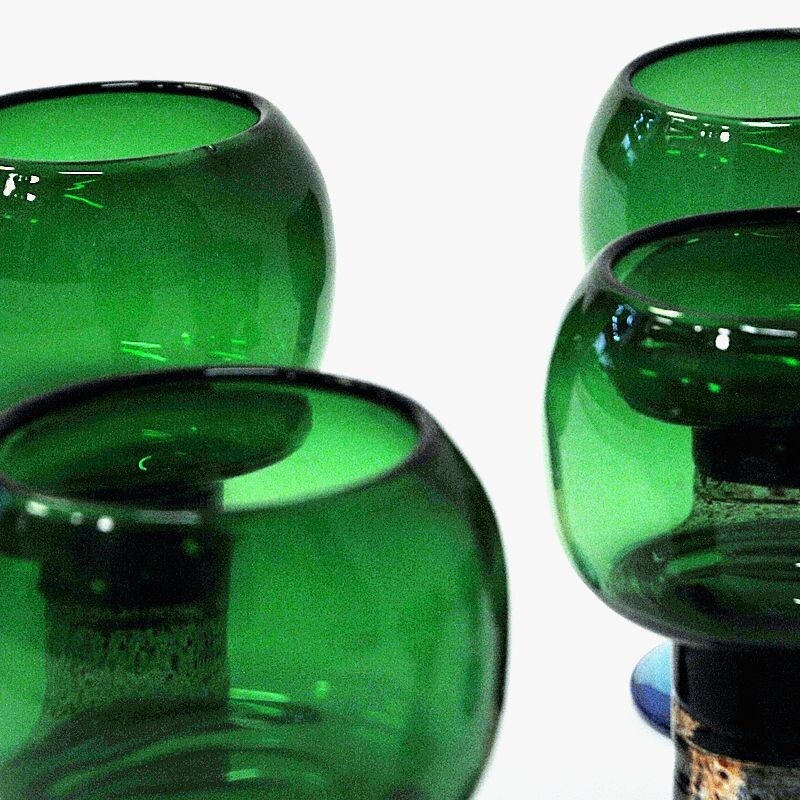 Vintage Pookali glass by Kaj Franck for Nuutajärvi, Finland 1960