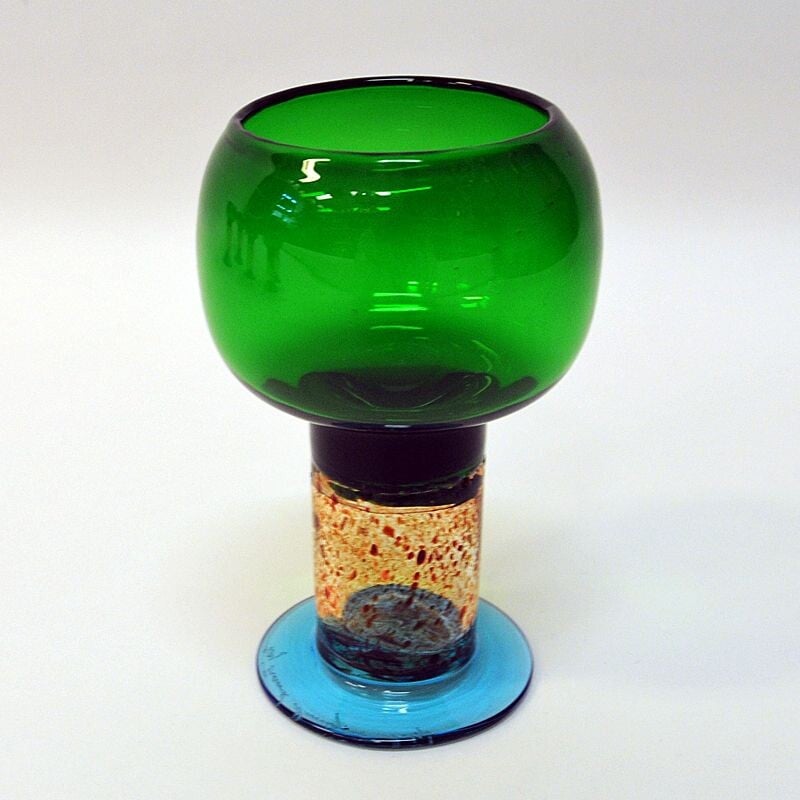 Vintage Pookali glass by Kaj Franck for Nuutajärvi, Finland 1960
