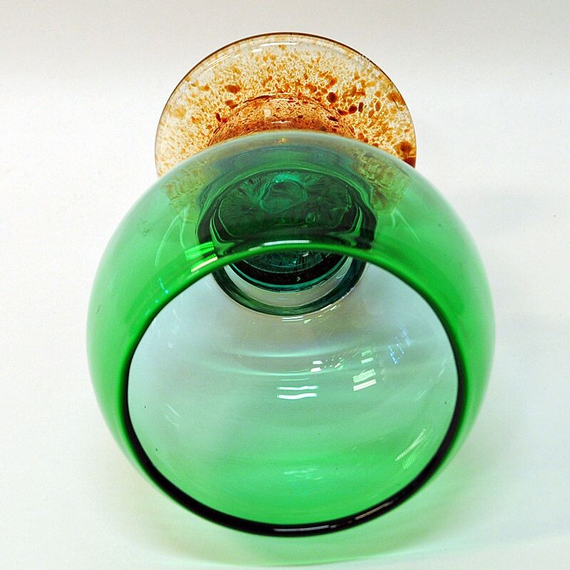 Vintage glass bowl Pookali by Kaj Franck for Nuutajärvi, Finland 1960