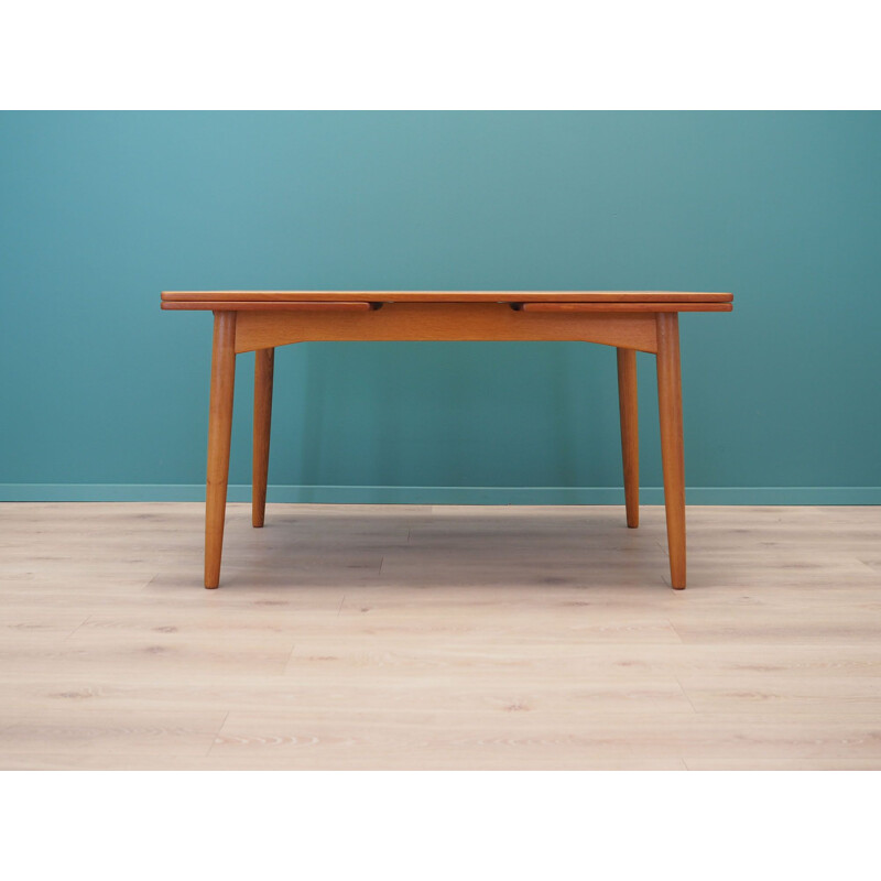 Vintage teak table Omann Jun, Danish 1970