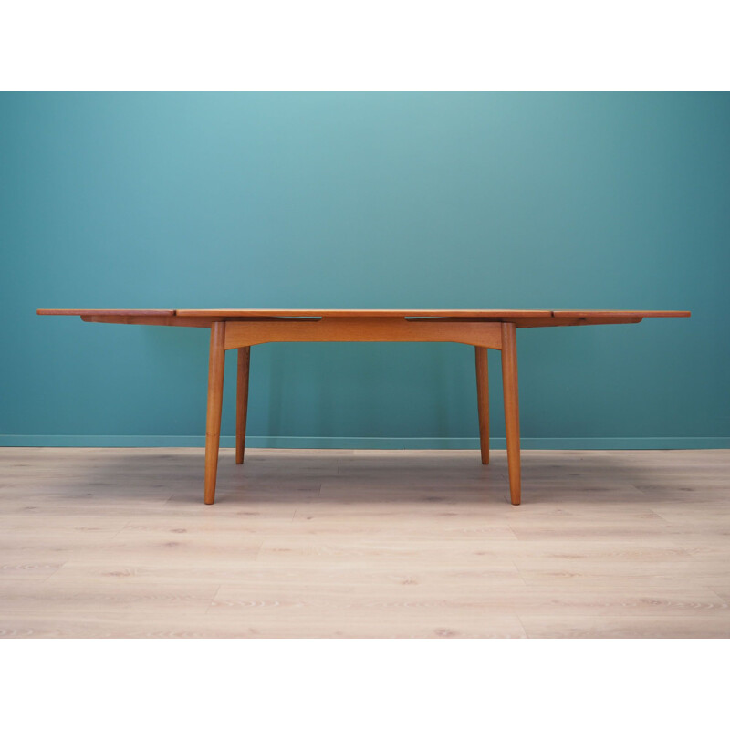 Vintage teak table Omann Jun, Danish 1970